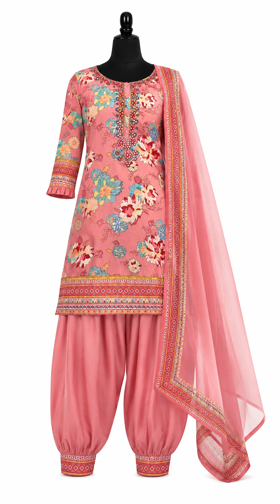 Pink 3 Piece Suit
